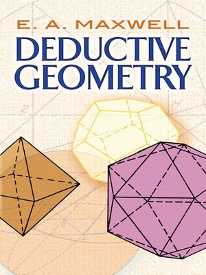 cover image of Deductive Geometry